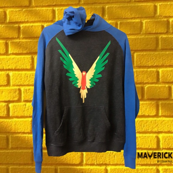 Maverick By Logan Paul Hoodie Pullover Size XS - Picture 1 of 3